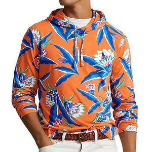 | SOLD | Polo Ralph Lauren Floral Print Long Sleeve Hoodie T-Shirt